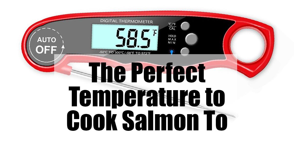 The perfect temperature to cook salmon to