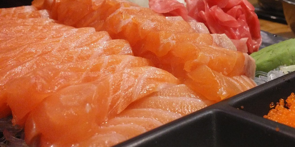 raw salmon ready to cook